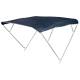 Bimini top OSCULATI Depth 4 arcade, aluminiu, blue navy, latime 220/230cm, inaltime 145cm, lungime 250cm