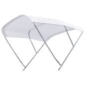 Bimini top detasabil TESSILMARE Shade Master SS, 3 arcade, alb, latime 165/175cm, inaltime 151cm, lungime 180cm