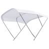 Bimini top detasabil TESSILMARE Shade Master SS, 3 arcade, alb, latime 225/235cm, inaltime 151cm, lungime 180cm