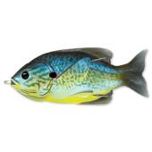 Swimbait LIVETARGET Hollow Body Sunfish, 7.5cm, 12g, Blue/Yellow Pump