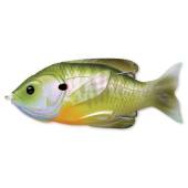 Swimbait LIVETARGET Hollow Body Sunfish, 7.5cm, 12g, Natural/Green Bluegill