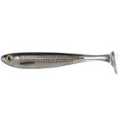 Shad LIVETARGET Slow-Roll Mullet 10cm, 717 Silver/Black