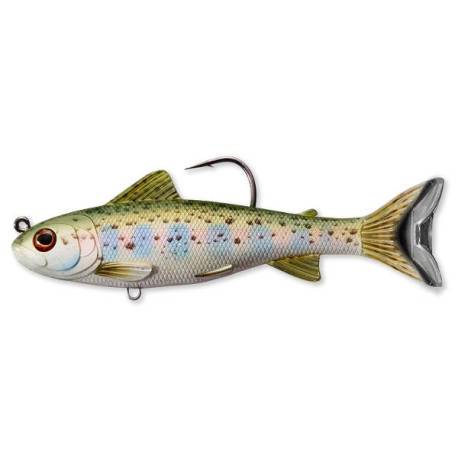 Naluca LIVETARGET TROUT PARR SWIMBAIT 13.1cm, 35g, 712 Silver/Olive
