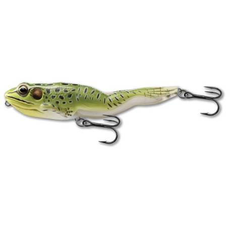 Naluca LIVE TARGET Frog Walking Bait 10.5cm, 18g, culoare Green/Yellow