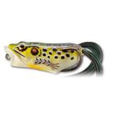 Popper LIVETARGET Hollow Body Frog 5.5cm, 11g, culoare Emerald/Brown