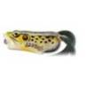 Popper LIVETARGET Hollow Body Frog 6.5cm, 14g, culoare Emerald/Brown