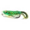 Popper LIVETARGET Hollow Body Frog 6.5cm, 14g, culoare Floro Green/Yellow