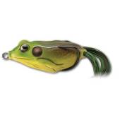 Broasca LIVETARGET Hollow Body Frog 4.5cm, 7g, 508 Green/Brown