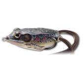 Broasca LIVETARGET Hollow Body Frog 6.5cm, 21g, 503 Brown/Black