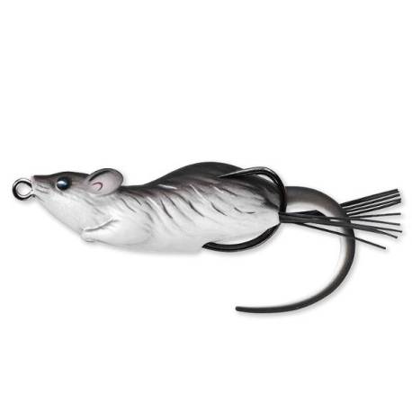 Naluca LIVE TARGET Hollow Body Mouse 6cm, 11g, culoare Black/White