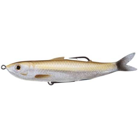 Vobler LIVETARGET Hollow Body Shiner 11.5cm, 14g, culoare Amber/Silver Flake