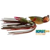 Naluca LIVETARGET Hollow Crawfish Jig 4.5cm, 14g, 144 Brown/Red