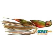 Naluca LIVETARGET Hollow Crawfish Jig 4.5cm, 14g, 145 Olive/Orange