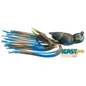 Naluca LIVETARGET Hollow Crawfish Jig 4cm, 11g, 147 Mud/Blue