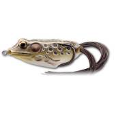 Broasca LIVETARGET Hollow Frog Walking Bait, 5.5cm, 18g, Tan/Brown