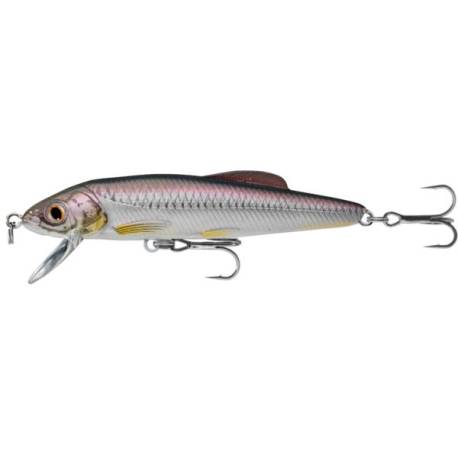 Vobler LIVETARGET Minnow Finesse Jerkbait 6cm, 3g, Violet/Black Back