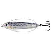Lingurita oscilanta LIVETARGET Erratic Shiner 6cm, 14g, culoare Glow/Black