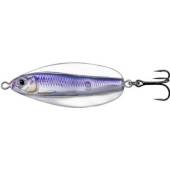 Lingurita oscilanta LIVETARGET Erratic Shiner 7cm, 21g, culoare Silver/Violet