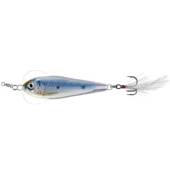 Lingurita oscilanta LIVETARGET Flutter Shad 7cm, 28g, Silver/Blue