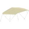 Bimini top TESSILMARE Shade Master Fish 3 arcade, beige, latime 140/160cm, inaltime 140cm, lungime 180cm