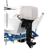 Husa protectie capac motor outboard 2-4CP OCEAN SOUTH, gri, 40x24x27cm