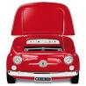 Frigider SMEG FIAT 500 rosu, 109L, 86.5x128x81.5cm