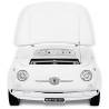 Frigider SMEG FIAT 500 alb, 109L, 86.5x128x81.5cm