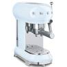 Espressor manual SMEG 50's Style Aesthetic, ECF01PBEU, albastru