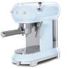 Espressor manual SMEG 50's Style Aesthetic, ECF01PBEU, albastru