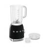 Blender SMEG 50's Style Aesthetic, BLF01BLEU, 800 W, 1.5L, negru