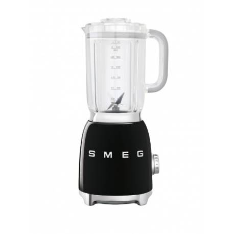 Blender SMEG 50's Style Aesthetic, BLF01BLEU, 800 W, 1.5L, negru