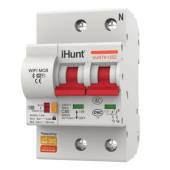 Siguranta automata inteligenta iHUNT Home WIFI Smart Circuit Breaker 2P 32A