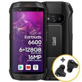 Telefon mobil iHUNT Fit Runner 4G Black cu casti wireless incorporate