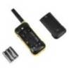 Statie radio portabila PMR DYNASCAN F-15, 446MHz, 0.5W, 16CH, Waterproof IP67, set 2 bucati