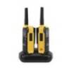 Statie radio portabila PMR DYNASCAN F-15, 446MHz, 0.5W, 16CH, Waterproof IP67, set 2 bucati