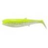 Naluca SAVAGE GEAR Cannibal Shad 10cm, 9g, Fluo Yellow Glow, 5buc/plic