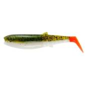 Naluca SAVAGE GEAR Cannibal Shad 10cm, 9g, Olive Hot Orange, 5buc/plic