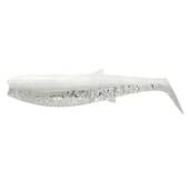 Naluca SAVAGE GEAR Cannibal Shad 10cm, 9g, White Flash, 5buc/plic