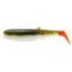 Naluca SAVAGE GEAR Cannibal Shad 12.5cm, 20g, Olive Hot Orange, 4buc/plic