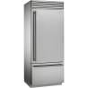 Combina frigorifica SMEG RF396RSIX, inox, 425L, 212x89.9x63.5cm