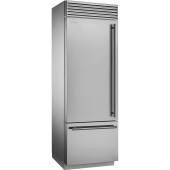 Combina frigorifica SMEG RF376LSIX, inox, deschidere pe partea stanga, 320L, 212x74.9x63.5cm