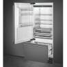 Combina frigorifica SMEG RI96LSI, argintiu, deschidere pe partea stanga, 425L, 205x89.9x61cm