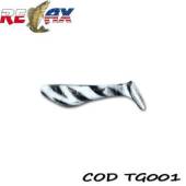 Shad RELAX Kopyto Tiger 3cm, culoare TG001, 4buc/blister