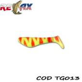 Shad RELAX Kopyto Tiger 3cm, culoare TG013, 4buc/blister