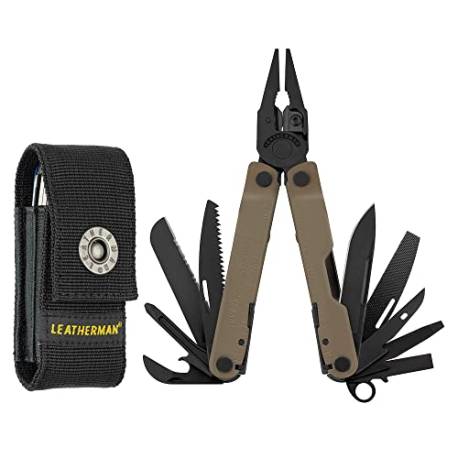 Unealta multifunctionala LEATHERMAN Rebar Coyote Tan, teaca nylon, 17 functii