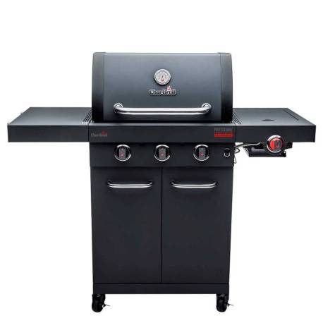 Gratar pe gaz Char-Broil Professional Power Edition 3, grile si plita din fonta, sear burner, TRU-Infrared 140984