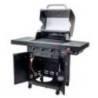 Gratar pe gaz Char-Broil Professional Power Edition 3, grile si plita din fonta, sear burner, TRU-Infrared 140984