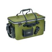 Geanta spinning CARP ZOOM EVA Tackle Bag cu suport lansete 50x28x30cm