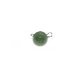 Plumb offset KAMATSU Cheburashka, 18g, verde, 5buc/plic