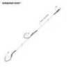 Montura DREAD CAT Double Win, marime 6/0, kevlar 80cm, 80lbs, vartej, marime 2/0